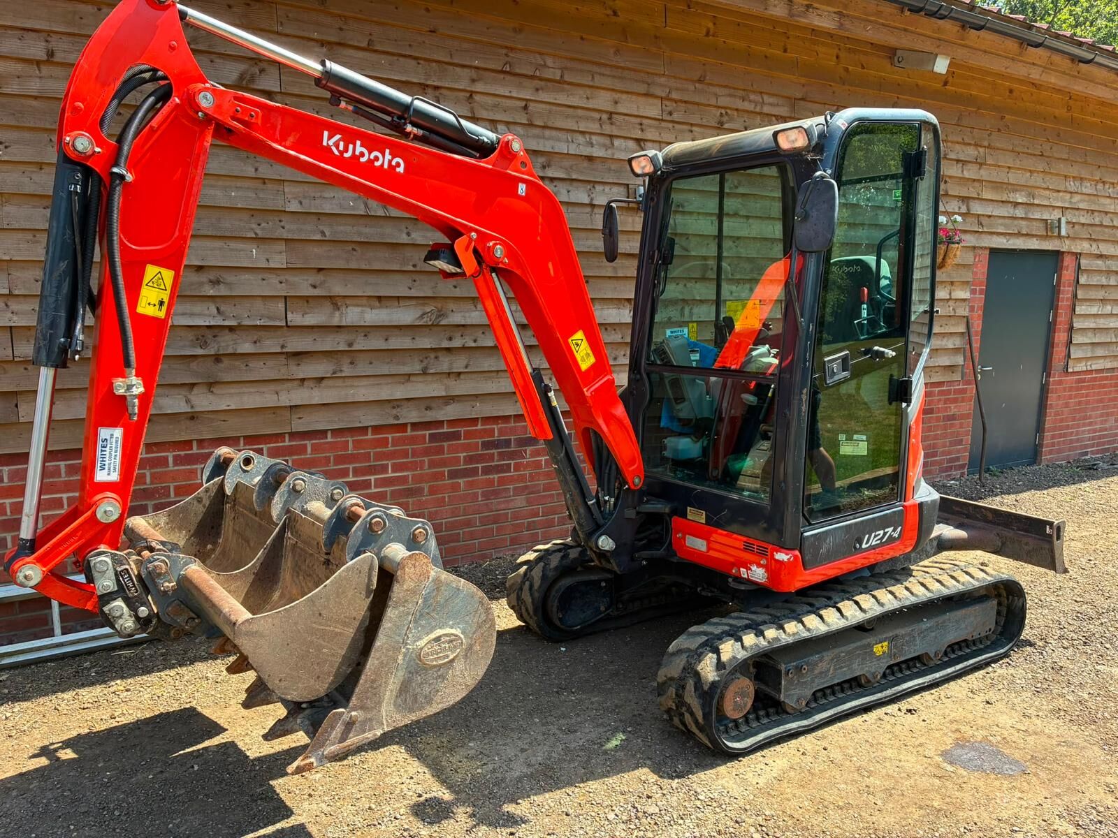 Kubota U27-4 Compact Mini Excavator